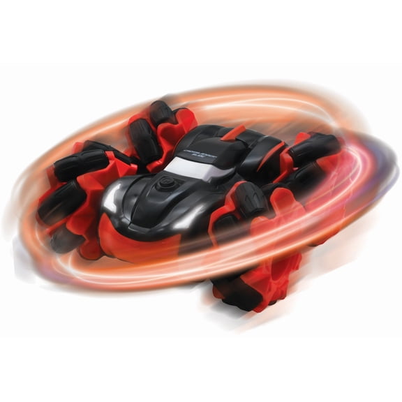 Lexibook Crosslander Slide RC Car, 12km/h, 4WD, 360° Stunts, Lights