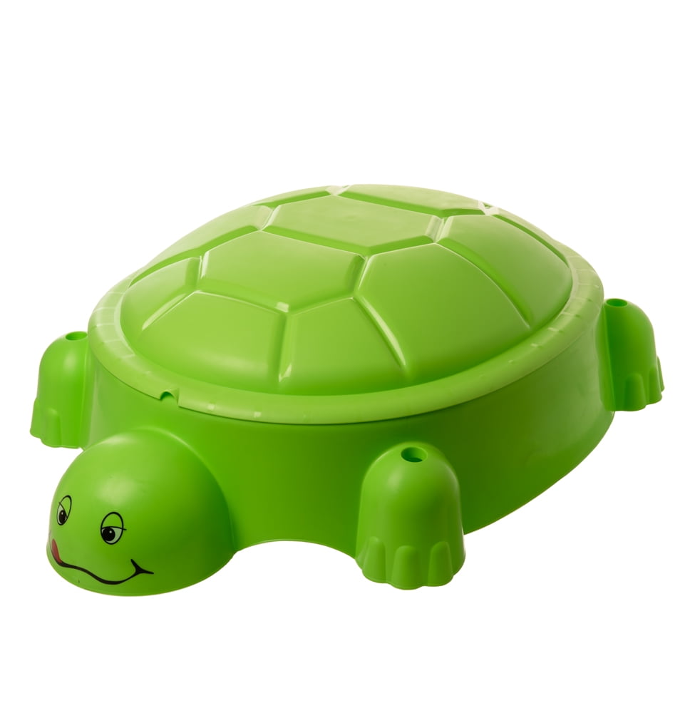 Starplay Turtle Pool/Sandpit w/Cover, Green - Walmart.com - Walmart.com