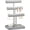 Grey, variant on Jewelry Organizer Stand Display, 3 Tier Velvet Bracelet Holder, Pink | Jewelry Organizers and Storage | Jewelry Tree | Jewelry Towers for Necklaces, Bracelets, Earrings, Rings