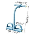 thumbnail image 7 of 21 Fitness Resistance Bands-10Tube Pedal Ankle Puller,Stretch Bands for Exercise Sit Up Exercise Equipment AB Training Auxiliary Device Workout Equipment for Women Men 2025 New, 7 of 7