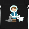 thumbnail image 4 of Inktastic Eskimo Boy Cute Alaska Boys Toddler T-Shirt, 4 of 5