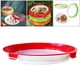 thumbnail image 5 of Bandeja de conservación Baoblaze 3 piezas Redonda Roja, 5 of 8