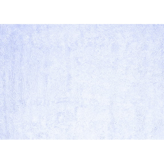 Ahgly Company Indoor Rectangle Solid Blue Modern Area Rugs, 6' x 9'