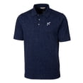 thumbnail image 2 of Men's Cutter & Buck Navy Reading Fightin Phils Big & Tall DryTec Advantage Tri-Blend Space Dye Polo, 2 of 3