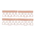 thumbnail image 2 of 20Pcs Liant Clips Peu Ours Design Robuste Durable Fer Largement Utilisé Trombones pour Document Fichier Vêtements, 2 of 14