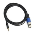 thumbnail image 6 of 1.5 Pin XLR Female To 3.5m Stereo Audio Conversion Connector Adapter For Microphone Speaker Mixer, 6 of 10