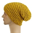 thumbnail image 5 of Dyfzdhu Unisex Skiing Plush Fashion Keep Warm Winter Hats Knitted Cotton Hat Yellow, 5 of 8