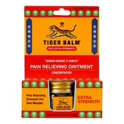 Tiger Balm Extra Strength Pain Relieving Ointment - 0.63 oz - Case of 6