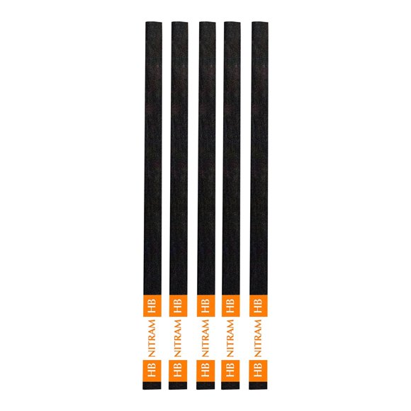 Set De 5 Barras De Carboncillo Académie Fusaine Hb Nitram