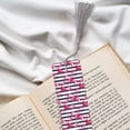 thumbnail image 6 of Kdxio Flamingos Print Metal Tassel Bookmarks,Perfect Gift for Art Lovers and Bookworms Metal Bookmarks for Women, 6 of 8