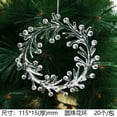 thumbnail image 4 of 5Pcs Snowflakes Crystal Acrylic Christmas Ornaments Hanging Christmas Tree Icicles Fairy Pendant Xmas Holiday Party Decoration, 4 of 5