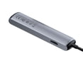 thumbnail image 5 of HUB Adaptador inteligente 6 en 1 Ojo mecánico Gris Baseus Baseus Tipo C+PD+3xUSB3.0+HDMI+RJ45, 5 of 5