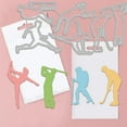 thumbnail image 4 of Sports Theme Metal Cutting Dies Die Cuts Sports Carbon Steel Stencil Template for DIY Scrapbooking Festival Birthday Wedding Cards Making Album Envelope Decoration, 4 of 9