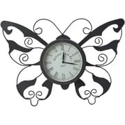 Moonrays 95008 Butterfly Garden Clock