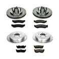 thumbnail image 3 of PowerStop Front and Rear Z23 Evolution Sport Carbon-Fiber Ceramic Brake Pad and Drilled & Slotted Rotor Kit Fits: FORD LINCOLN Select Models K1880, 3 of 10