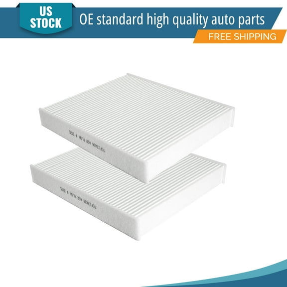 YXPCARS 2 x Cabin Air Filter for Toyota RAV4 Subaru Corolla Crosstrek Sienna Camry Lexus, New Activated Carbon Cabin Air Filter Replacement (CF12436)