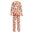 thumbnail image 4 of Aunavey Matching Family Pajamas Sets Christmas PJ's Gingerbread Man Tee and Pants Loungewear, 4 of 8