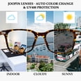 thumbnail image 5 of Joopin Photochromic Blue Light Blocking Glasses for Men Women Color Change Sunglasses Multi-use Eyeglasses, 5 of 9