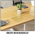 thumbnail image 3 of Shisuyan Magazine Rack Storage Iron 1Pcs 9.1x6.7x6.5in General Users Studio, 3 of 8