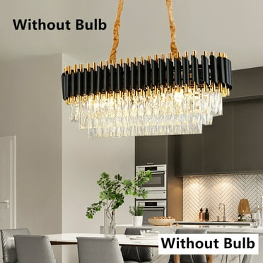 Modern K9 Crystal Ceiling Elegant Chandelier Pendant Fixture Home Lamp Lighting