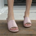 thumbnail image 5 of VerPetridure Women's High Heeled Slippers Summer Leisure Thick Large Size Comfortable Sandales, 5 of 9