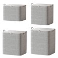 thumbnail image 1 of Organizadores Armario Hugtrwg Caja Almacenamiento Plegables 4 Paquetes 30L 35*25*20cm 110L 48*44*48cm 150L 56*45*56cm 220L 50*61*71cm, 1 of 9