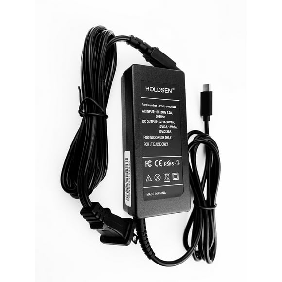 45W USB-C Chargeur Adaptateur de Cordon d'Alimentation pour Lenovo ThinkPad A275 20KD000P 20KD001B 20KD0013US Yoga 2nd 3rd Gen 920-13IKB Glass 910-131KB 920-131KB