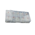 thumbnail image 5 of DALX 500 Pcs/set Artificial Nails False Half Nail Art Tips Acrylic UV Gel Assorted Kit with Storage Box, 5 of 8