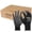 Black, variant on Medium Work Gloves for Men and Women, 12 Pairs PU-Coated Gloves for Work