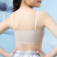 thumbnail image 6 of Shadoumai Cotton Girls Training Bra - Crop Cami Training Bras for Girls with Adjustable Straps. Cotton Bra Pack.,Bras for Girls 10-12 With Pads, 6 of 6