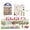 Y2-G, variant on Sticker Book Busy Book for Toddlers 1-3 Travel Toys Stickers for Kids Reusable Jelly Scene Portable Educational Toddler Books,A