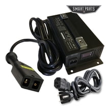Hardcore Parts High Performance 36V 18 Amp Golf Cart Battery Charger, EZGO TXT/Medalist, LED Display