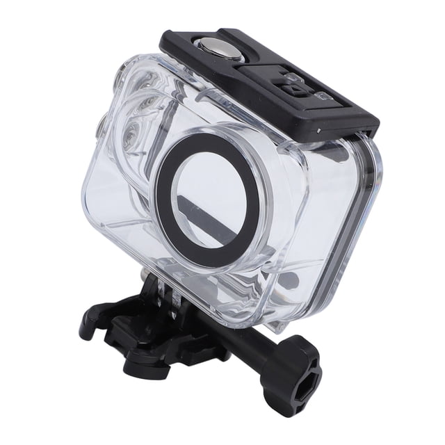 Underwater Case for Go 3S, Go 3, Underwater Dive Housing with Bracket, 196ft Protective Housing Shell for Go 3S Action Camera