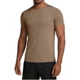 thumbnail image 2 of Kalauyu Men's Athletic Running T-Shirts Quick Dry Workout Shirts Short-Sleeve Sports Gym Tee Tops Performance Activewear, 2 of 9