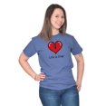 thumbnail image 1 of Life Is Crap Ladies TShirts Tees T For Women Life is Crap Broken Heart Funny Sarcastic, 1 of 2