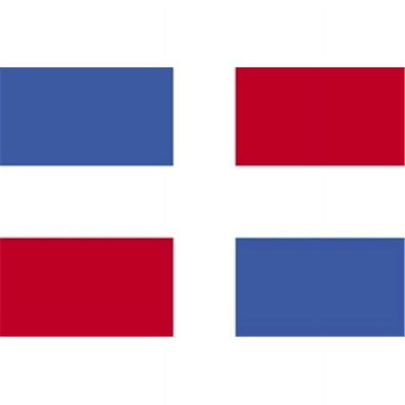 Annin Flagmakers 192282 5 ft. X 8 ft. Nyl-Glo Dominic Republic Civil Flag