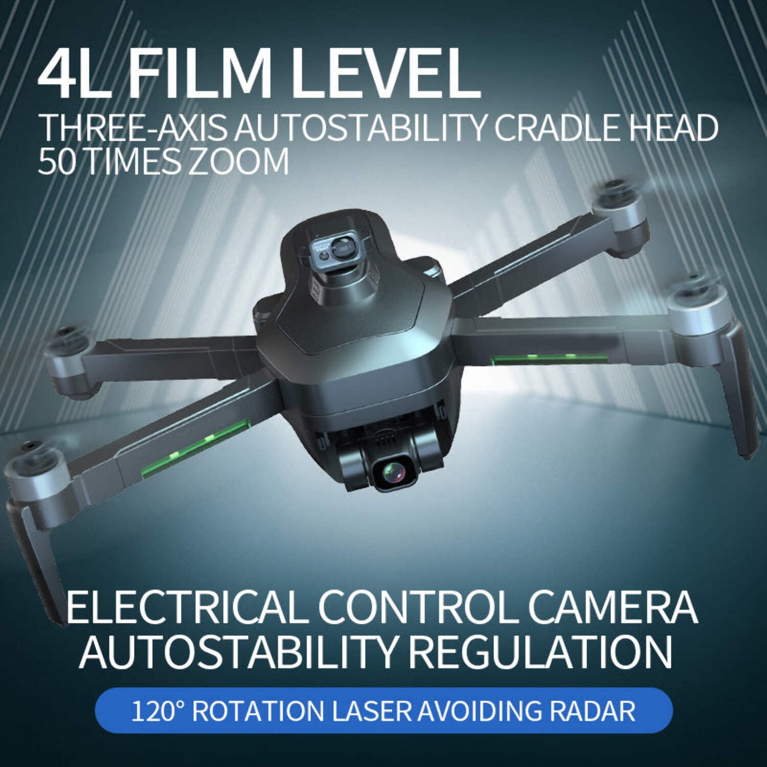 Drone-Clone X Obstacle Detection Pro Aerial Drones w/ Accessories Included
