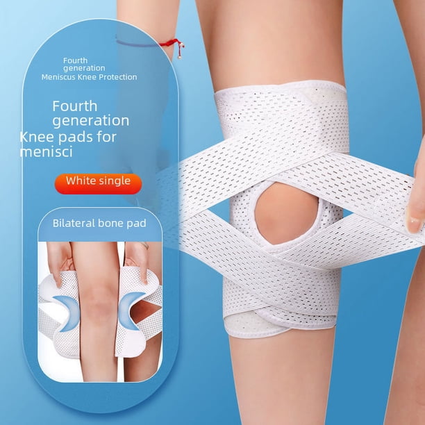 Cinturón de protección para menisco de rodilla transpirable de sexta generación de Japón para deportes de ciclismo, carrera, montañismo y rótula
