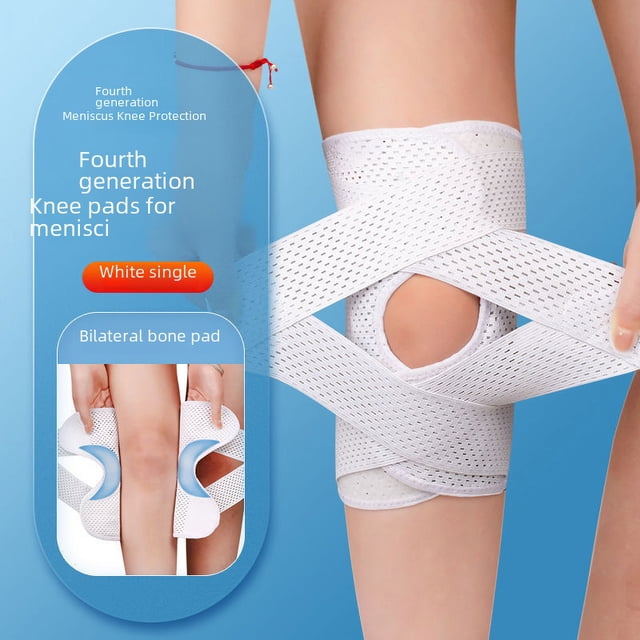 Cinturón de protección para menisco de rodilla transpirable de sexta generación de Japón para deportes de ciclismo, carrera, montañismo y rótula