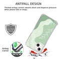 thumbnail image 4 of Abstract Green Leaves Case for iPhone 13 Mini ,Aesthetic Art Design Pattern TPU Shock Proof Cover Case, 4 of 5