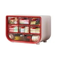 thumbnail image 1 of Desktop Organizer With 7 Mini Drawers School Teacher Toolbox Supplies Storage Small Items Organizer For Short Lipstick/Jewelry/Hairpin/Stickers/Paper Clips Closet Set Organizer for Clothes Closer, 1 of 4
