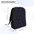 thumbnail image 4 of Balery Copper-Gold Gloss Outline Rose1 Mochila - Mochila Estilosa y Duradera para Laptop de 15 Pulgadas con Tela Oxford Impermeable, 4 of 8