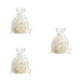 thumbnail image 2 of Matsuzay Yarn Polyester Gift Bag Replacement Portable Drawstring Lace Handmade Pouch Chocolate Exquisite Candy Sugar Embroidery Type1, 2 of 6