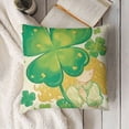 thumbnail image 3 of YINGXI ST Patricks Day Hat Throw Pillow Covers, Decorations for Sofa Couch 20x20in, 3 of 5