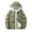 Army Green, variant on JURANMO Men's Big and Tall Hooded Coat Warm Padded Down Jacket Casual Loose Zipper Fashion Winter Coats with Pockets Lightning Deals Black XL