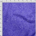 thumbnail image 4 of oneOone Velvet Medium Blue Fabric Halloween Sewing Craft Projects Fabric Prints By Yard 58 Inch Wide, 4 of 4