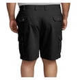 thumbnail image 3 of Men's Casual Lightweight Cotton Utility Button Flap Cargo Pockets Work Shorts (58, Black), 3 of 4