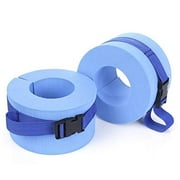 Swim Arm Band Set,Kids Float Disc,EVA Foam Swim Aquatic Cuffs,Water Aerobics Float Ring,Swim Float Sleeves Arm Float Armlet,Ankles Arms Belts with Quick Release Buckle for Swim Fitness Training ,
