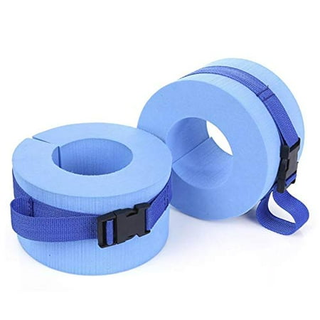 Swim Arm Band Set,Kids Float Disc,EVA Foam Swim Aquatic Cuffs,Water Aerobics Float Ring,Swim Float Sleeves Arm Float Armlet,Ankles Arms Belts with Quick Release Buckle for Swim Fitness Training ,