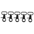 thumbnail image 4 of Phenofice 5 Pcs Fermoirs Pivotants en Alliage de Zinc Noir pour Fixation de Rideaux, 4 of 8